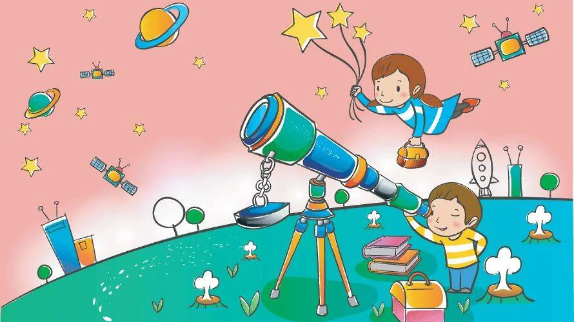 El sueño de muchos niños es alcanzar las estrellas